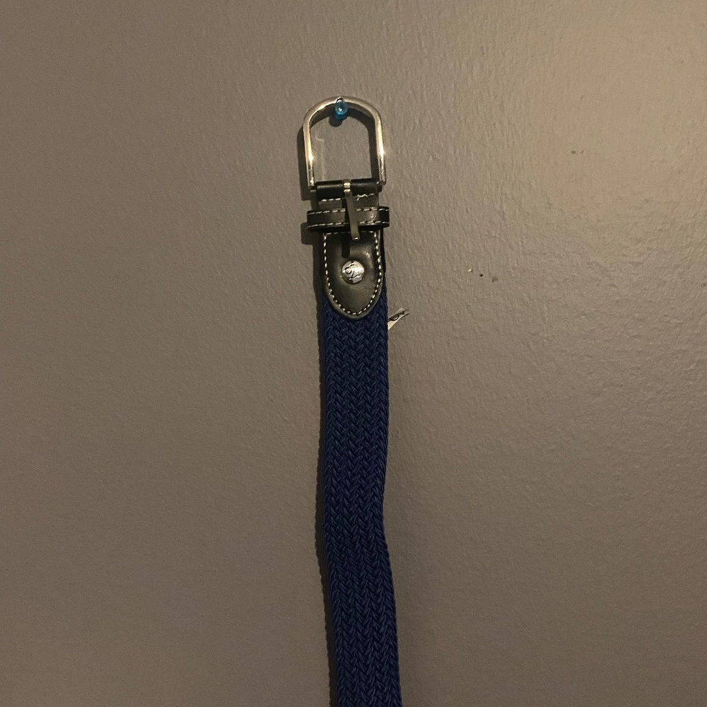 Blue Woven Belt
